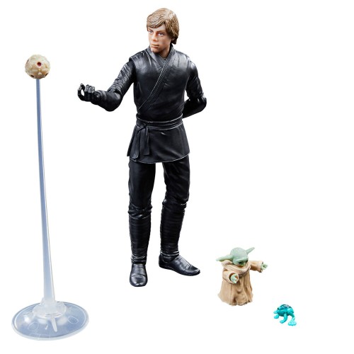 Figurica Vojne zvezd Knjiga Bobe Fetta Luka Skywalkerja in Groguja 15 cm