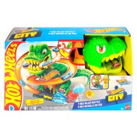 Hot Wheels City T-Rex Blaze Battle Hot Wheels City T-Rex Blaze Battle