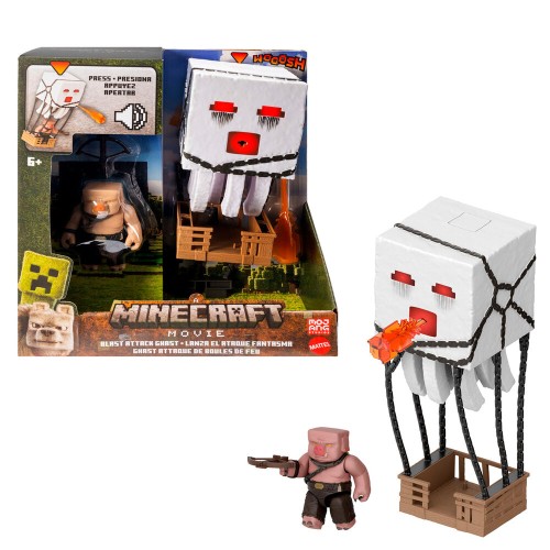 Minecraft The Movie Blast Attack Ghast figura 25 cm