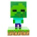 Svetilka z ikonami zombijev Minecraft