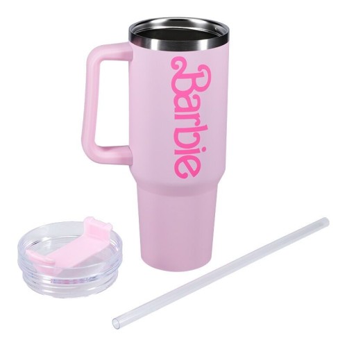 Barbie termo kozarec s slamico 1200 ml Barbie termo kozarec s slamico 1200 ml