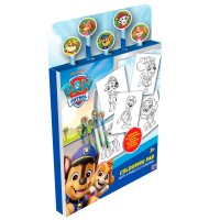 Pobarvanka Paw Patrol s svinčniki in radirko Pobarvanka Paw Patrol s svinčniki in radirko