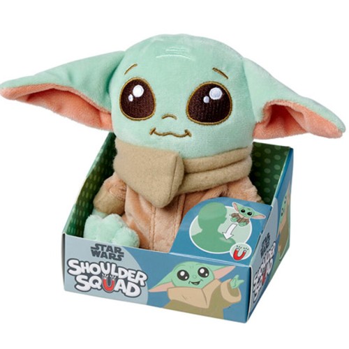 Plišasta igrača Star Wars Grogu, rama, 12 cm