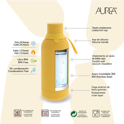 Termo steklenica Mustard Puppy 500 ml Termo steklenica Mustard Puppy 500 ml