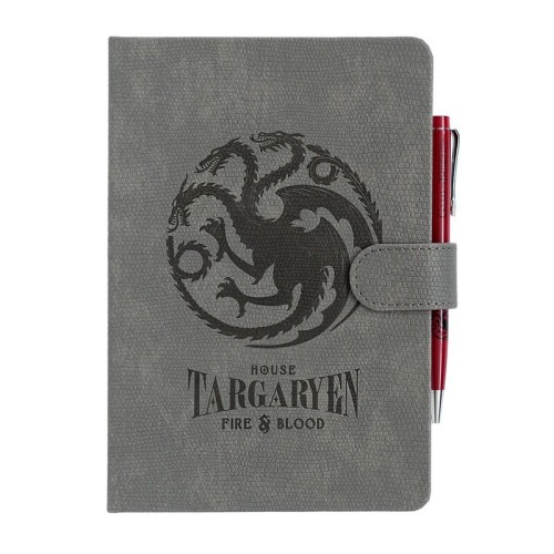 Zvezek A5 Premium Game of Thrones Targaryen + pisalo Zvezek A5 Premium Game of Thrones Targaryen + pisalo