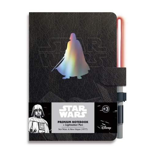 Zvezek Star Wars Darth Vader A5 premium + pisalo s svetlobnim mečem Zvezek Star Wars Darth Vader A5 premium + pisalo s svetlobnim mečem