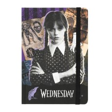 Zvezek Wednesday Addams A5 premium Zvezek Wednesday Addams A5 premium