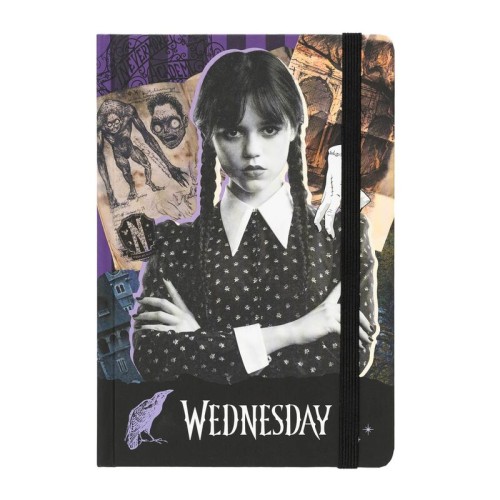 Zvezek Wednesday Addams A5 premium Zvezek Wednesday Addams A5 premium