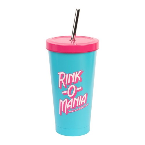Kozarec s slamico Stranger Things Rink-O-Mania 550 ml