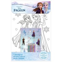 Pobarvanka Disney Ledeno kraljestvo z nalepkami Pobarvanka Disney Ledeno kraljestvo z nalepkami
