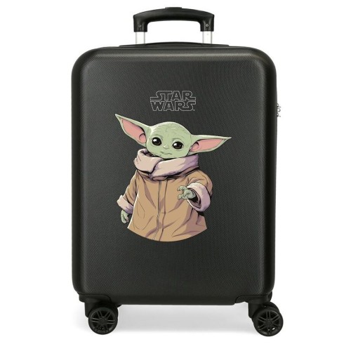 Kovček na kolesih Star Wars Grogu iz ABS plastike, 55 cm Kovček na kolesih Star Wars Grogu iz ABS plastike, 55 cm