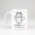 Skodelica Garfield 350 ml