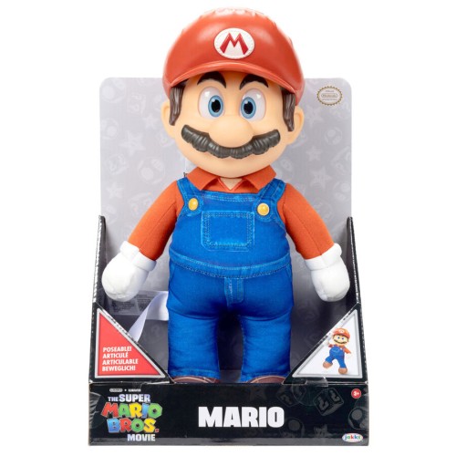 Super Mario Bros. Filmska plišasta igrača Super Mario 30 cm Super Mario Bros. Filmska plišasta igrača Super Mario 30 cm