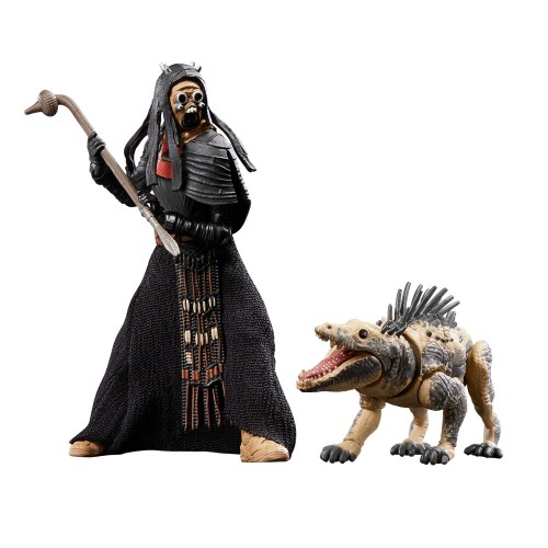 Vojna zvezd Knjiga Bobe Fetta Figure Tusken Warrior & Massiff 9,5 cm Vojna zvezd Knjiga Bobe Fetta Figure Tusken Warrior & Massiff 9,5 cm