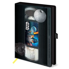 Zvezek Star Wars VHS premium A5