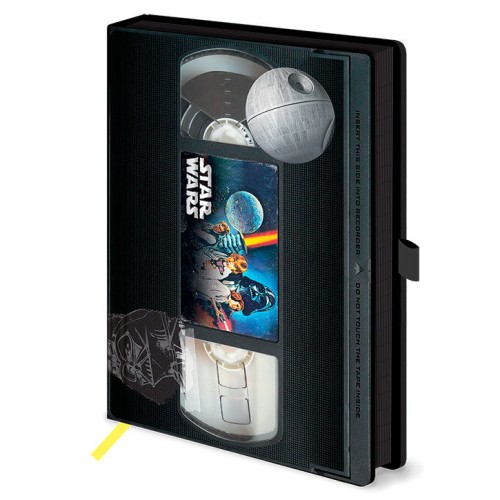 Zvezek Star Wars VHS premium A5