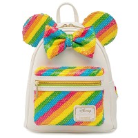 Nahrbtnik Loungefly Disney Minnie Rainbow 26 cm