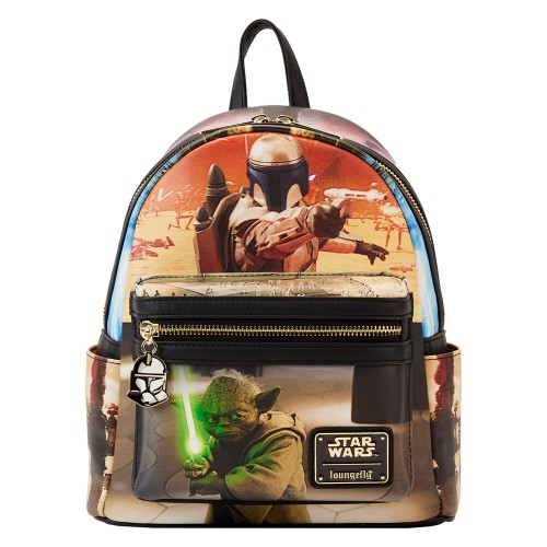 Nahrbtnik Loungefly Star Wars Epizoda II Napad klonov 26 cm Nahrbtnik Loungefly Star Wars Epizoda II Napad klonov 26 cm