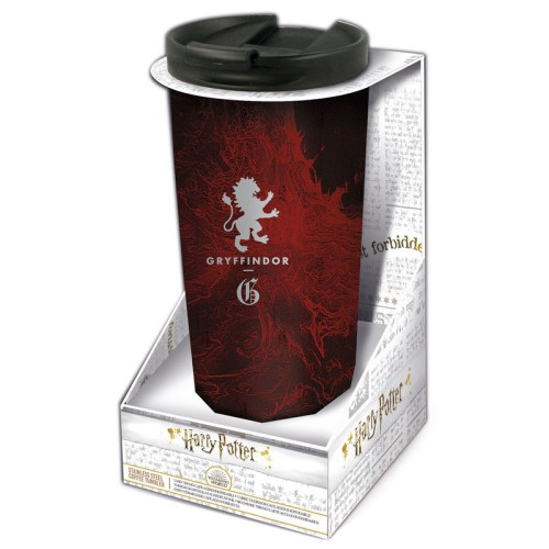 Kozarec za kavo Harry Potter Griffindor iz nerjavečega jekla 425 ml Kozarec za kavo Harry Potter Griffindor iz nerjavečega jekla 425 ml