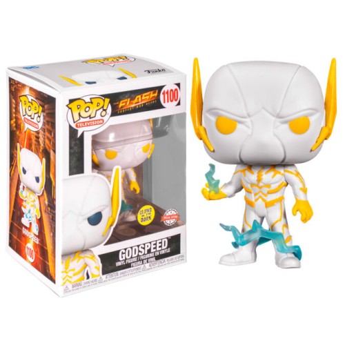 POP figura DC Comics Flash Godspeed Glow in the Dark Exclusive POP figura DC Comics Flash Godspeed Glow in the Dark Exclusive