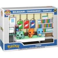 POP figura Moments Deluxe Pokemon 1996 Bulbasaur Charmander Squirtle