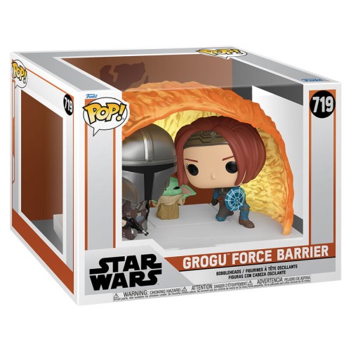 POP figura Moments Star Wars The Mandalorian Grogu Force Barrier POP figura Moments Star Wars The Mandalorian Grogu Force Barrier