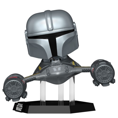 POP figura Rider Deluxe Star Wars Mandalorian 9 Mandalorian v N-1 Starfighterju POP figura Rider Deluxe Star Wars Mandalorian 9 Mandalorian v N-1 Starfighterju