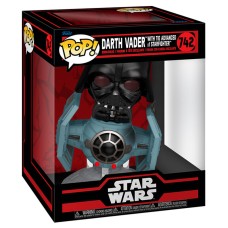 POP figura Rides Deluxe Star Wars Darth Vader s Tie Advanced Starfighterjem