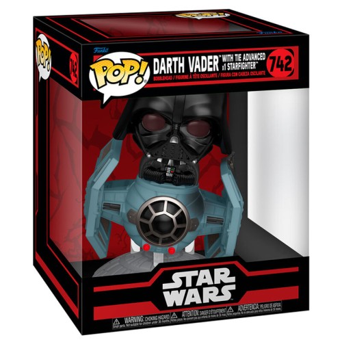 POP figura Rides Deluxe Star Wars Darth Vader s Tie Advanced Starfighterjem POP figura Rides Deluxe Star Wars Darth Vader s Tie Advanced Starfighterjem