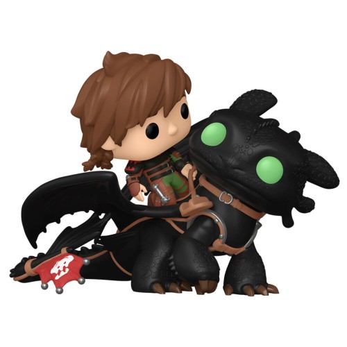 POP figura Rides Deluxe Kako izuriti svojega zmaja 2 Hiccup z Brezzobjem POP figura Rides Deluxe Kako izuriti svojega zmaja 2 Hiccup z Brezzobjem