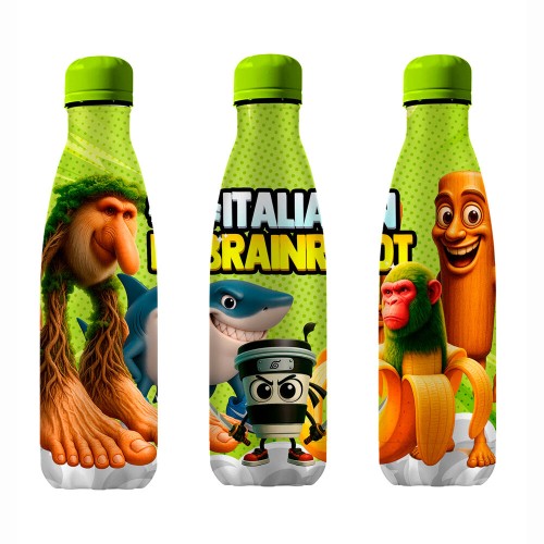 Italijanska steklenica iz nerjavečega jekla Brainrot 750 ml Italijanska steklenica iz nerjavečega jekla Brainrot 750 ml