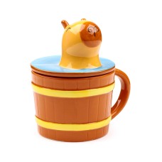 Capybara skodelica s pokrovom Capybara skodelica s pokrovom