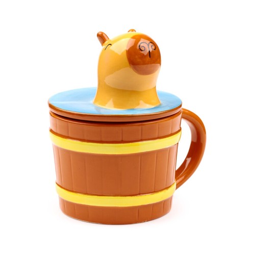 Capybara skodelica s pokrovom Capybara skodelica s pokrovom
