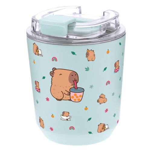 Termo steklenica za kavo Capybara Bubble Tea 280 ml Termo steklenica za kavo Capybara Bubble Tea 280 ml