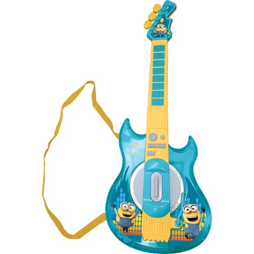 Električna kitara Minions z mikrofonom Električna kitara Minions z mikrofonom