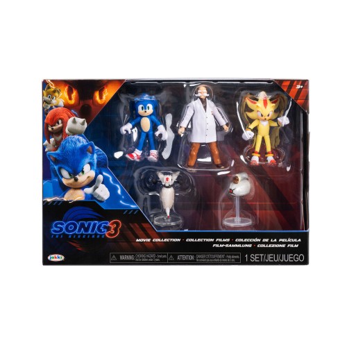 Sonic 3 val 3 paket 5 figuric 6 cm Sonic 3 val 3 paket 5 figuric 6 cm