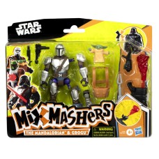 Figurica Star Wars Mix Mashers Mandalorian & Grogu Deluxe 12 cm