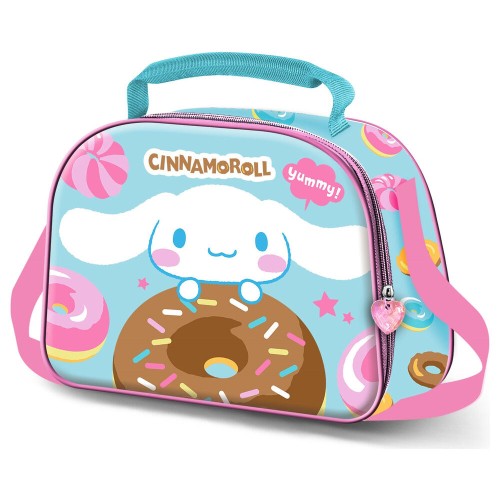 Vrečka za malico Hello Kitty Cinnamoroll Yummy 3D Vrečka za malico Hello Kitty Cinnamoroll Yummy 3D