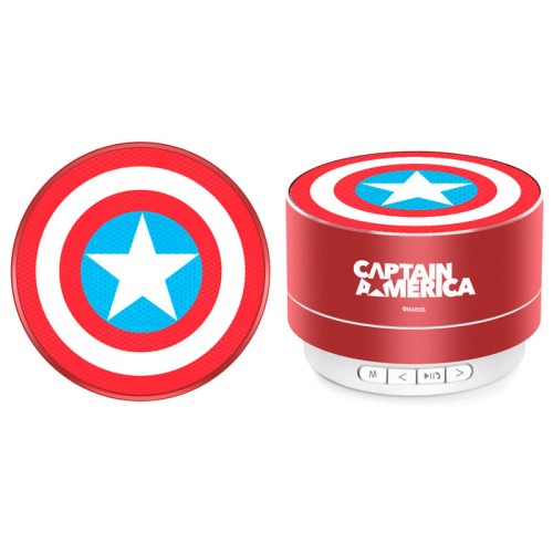 Brezžični prenosni zvočnik Marvel Captain America Brezžični prenosni zvočnik Marvel Captain America