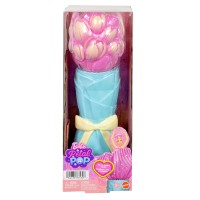 Punčka Barbie Petal Pop roza tulipan Punčka Barbie Petal Pop roza tulipan