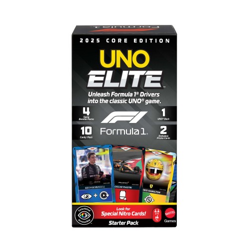 Igra s kartami UNO Elite F1 Starter Pack Igra s kartami UNO Elite F1 Starter Pack