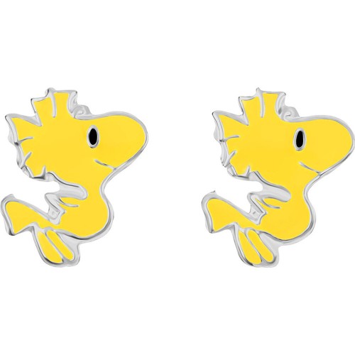 Srebrni uhani Peanuts Snoopy Woodstock