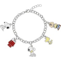 Zapestnica s Snoopy obeski Peanuts