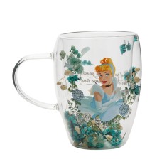 Disney Princesa Pepelka s cvetličnim okraskom iz stekla Disney Princesa Pepelka s cvetličnim okraskom iz stekla