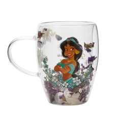 Disney Princesa Jasmina - cvetlični okrasni stekleni vrček Disney Princesa Jasmina - cvetlični okrasni stekleni vrček