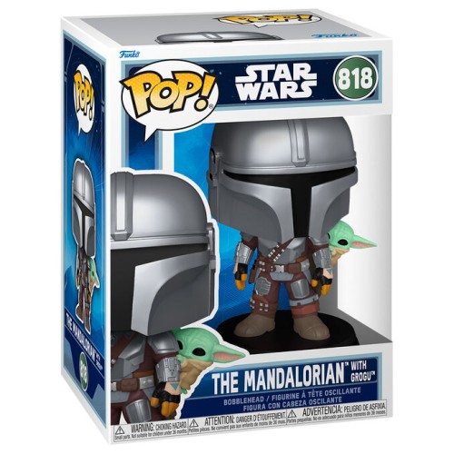 Funko POP figura Vojna zvezd Mandalorian in Grogu - Mandalorian z Grogujem Funko POP figura Vojna zvezd Mandalorian in Grogu - Mandalorian z Grogujem