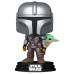 Funko POP figura Vojna zvezd Mandalorian in Grogu - Mandalorian z Grogujem Funko POP figura Vojna zvezd Mandalorian in Grogu - Mandalorian z Grogujem