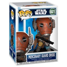 Funko POP figura Vojna zvezd Mandalorian & Grogu Mercenary Guard Droid Funko POP figura Vojna zvezd Mandalorian & Grogu Mercenary Guard Droid