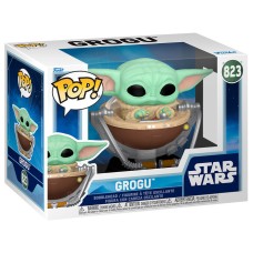 Funko POP figura Vojna zvezd Mandalorian in Grogu - Grogu v vozičku Funko POP figura Vojna zvezd Mandalorian in Grogu - Grogu v vozičku