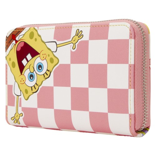 Denarnica Loungefly SpongeBob SquarePants in Patrick Star s karirastim vzorcem Denarnica Loungefly SpongeBob SquarePants in Patrick Star s karirastim vzorcem